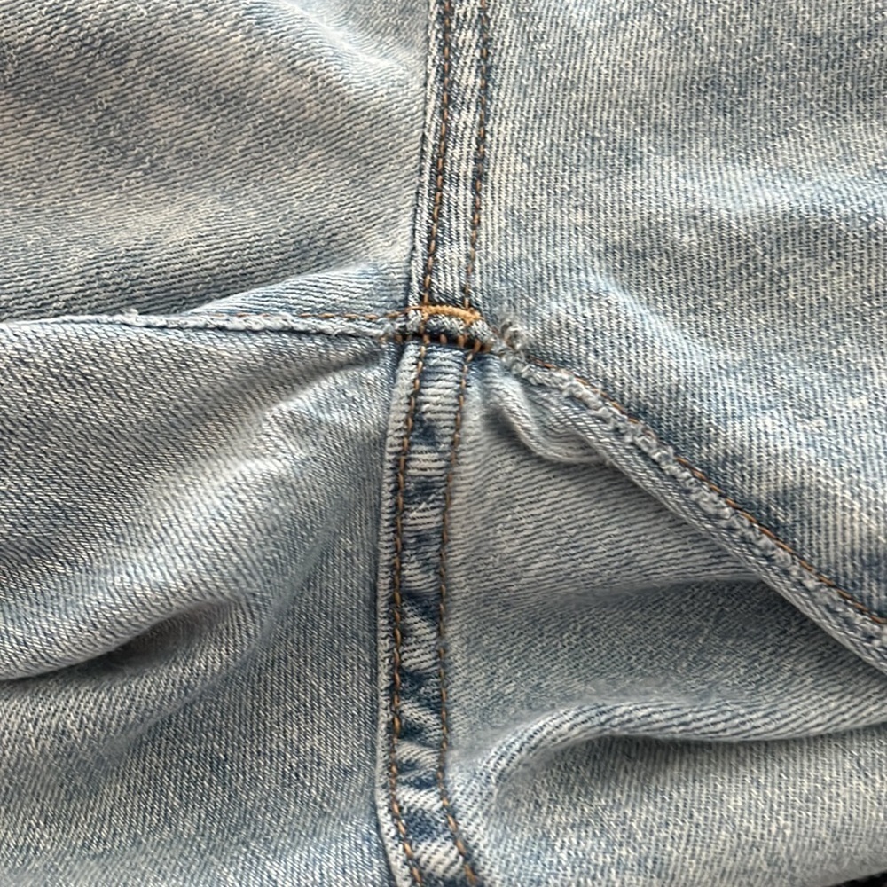 GAP distressed ripped jeans skinny Sz 30 - Picture 11 of 12